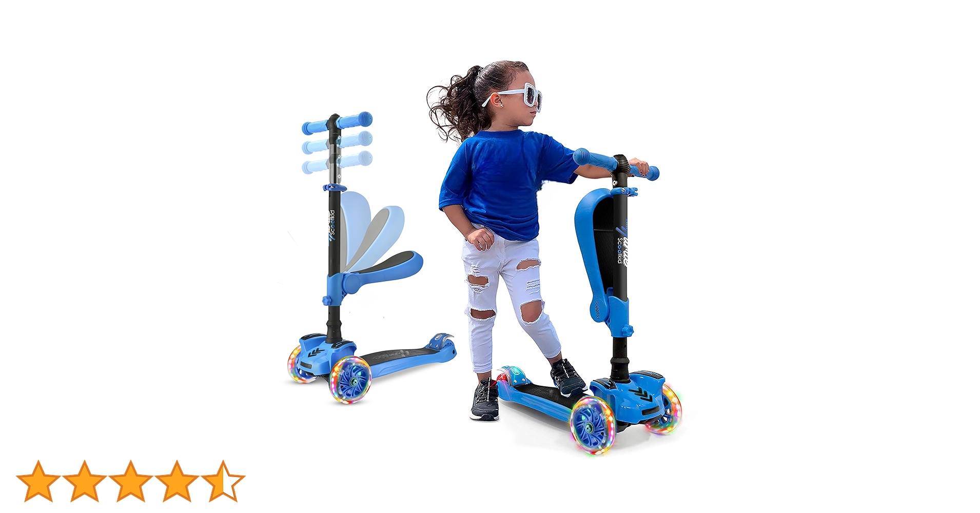 Amazon.co.jp: Serenelife 子供用スクーター 3輪スクーター 子供